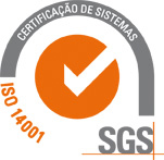 SGS certificate ISO 14001