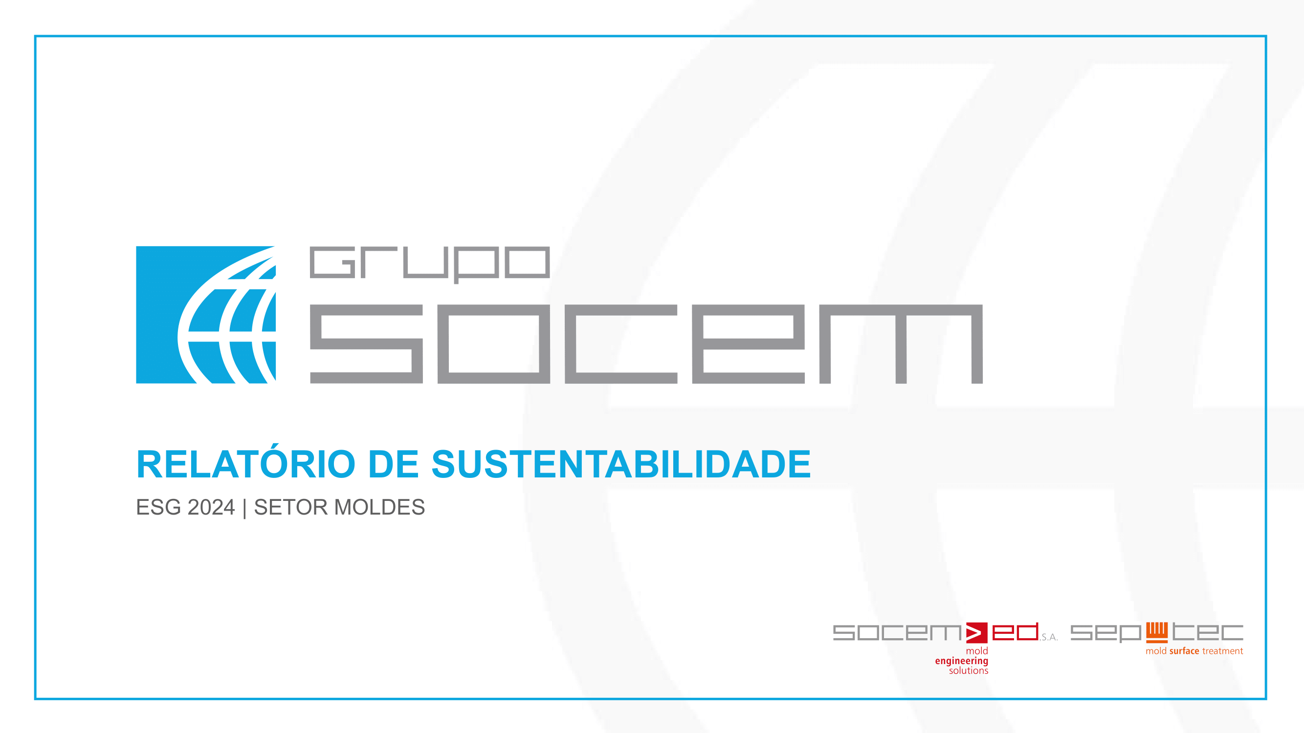 Sustainability Report Cover